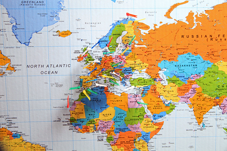 Route Planning In Europe